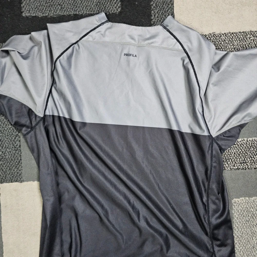 Trek Bontrager Cycling Jersey Mens Large Grey Charcoal Loose Fit Excellent